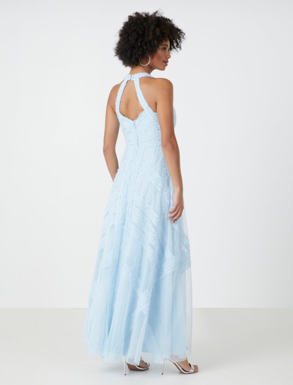 Bcbg Rosalie Ruffle Evening Gown - Image 3