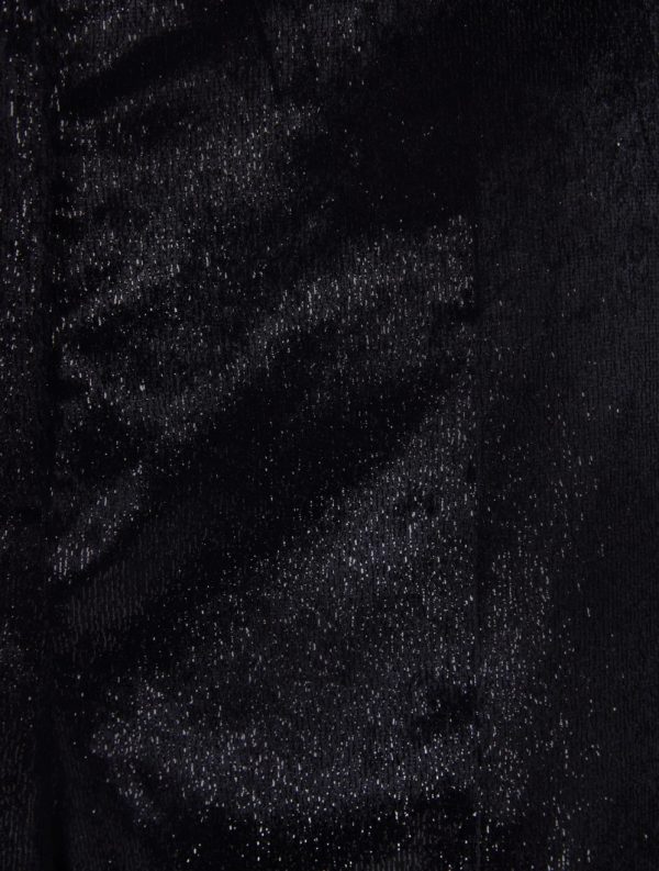 BCBG ROSMUNDA VELVET TROUSER - BLACK BEAUTY - Image 6