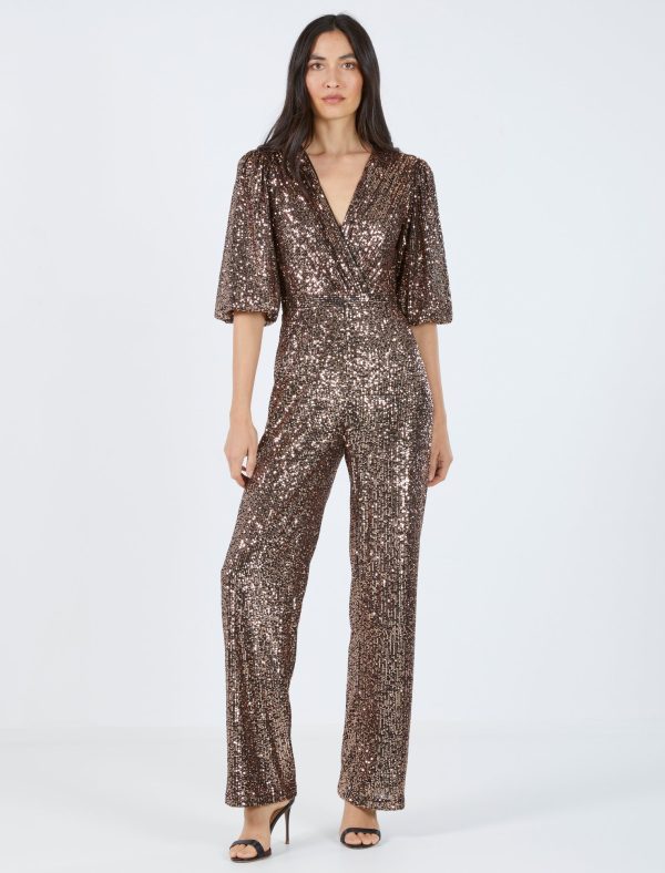 Bcbg Sandrine Sequin Jumpsuit - Image 3