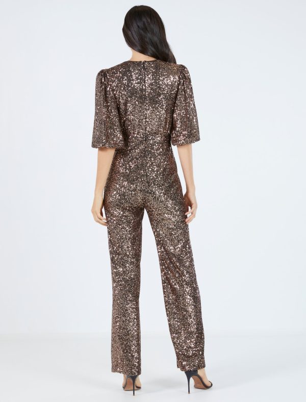 Bcbg Sandrine Sequin Jumpsuit - Image 5