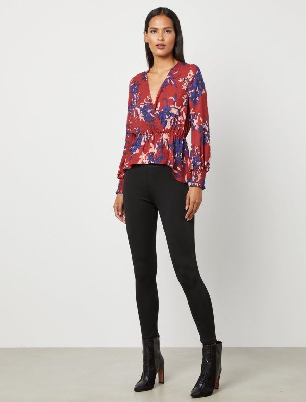 Bcbg Sera Faux Wrap Top - Image 2