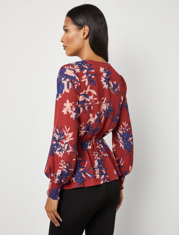 Bcbg Sera Faux Wrap Top - Image 4