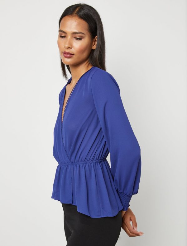 Bcbg Sera Faux Wrap Top - Image 4