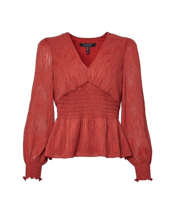 Bcbg Seraphina Long Sleeve Top - Image 5