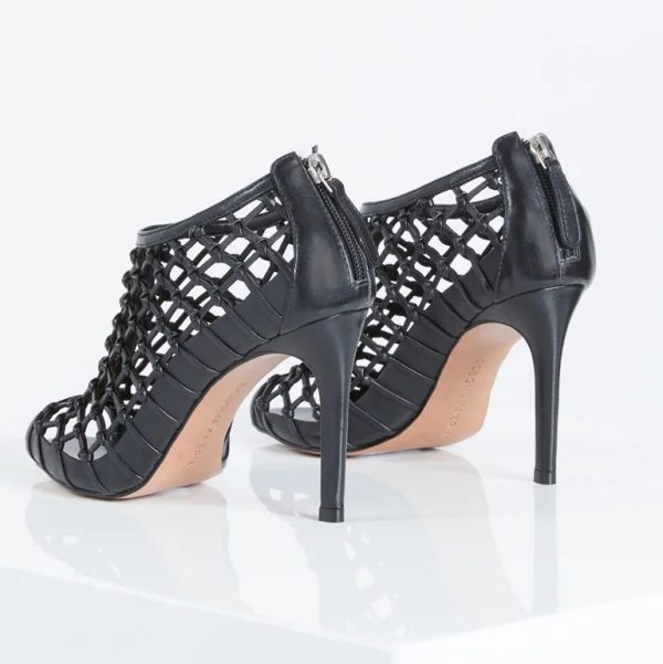 BCBG SILINA CAGED BOOTIE - BLACK - Image 2