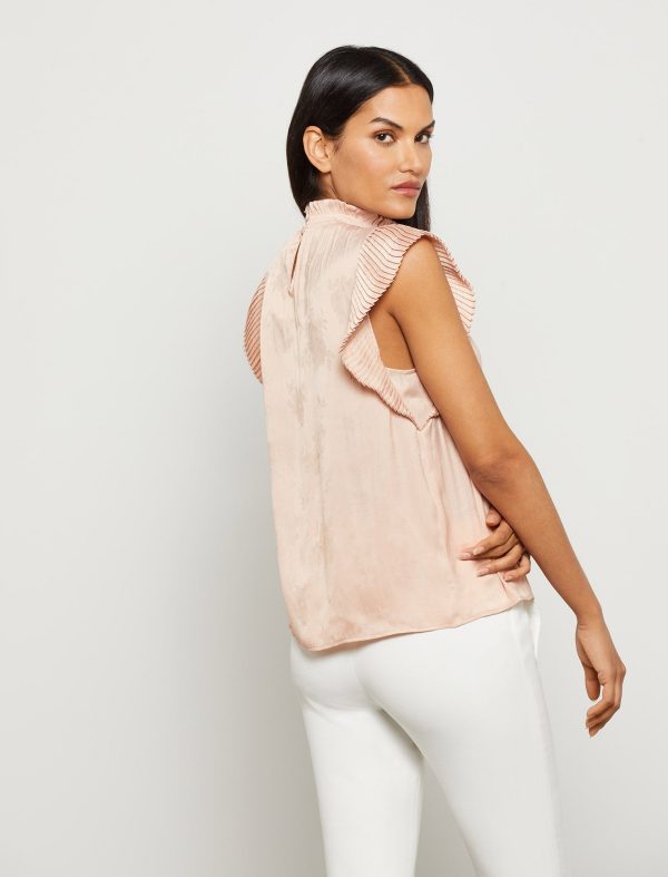 Bcbg Sleeveless Flutter Top - Image 8