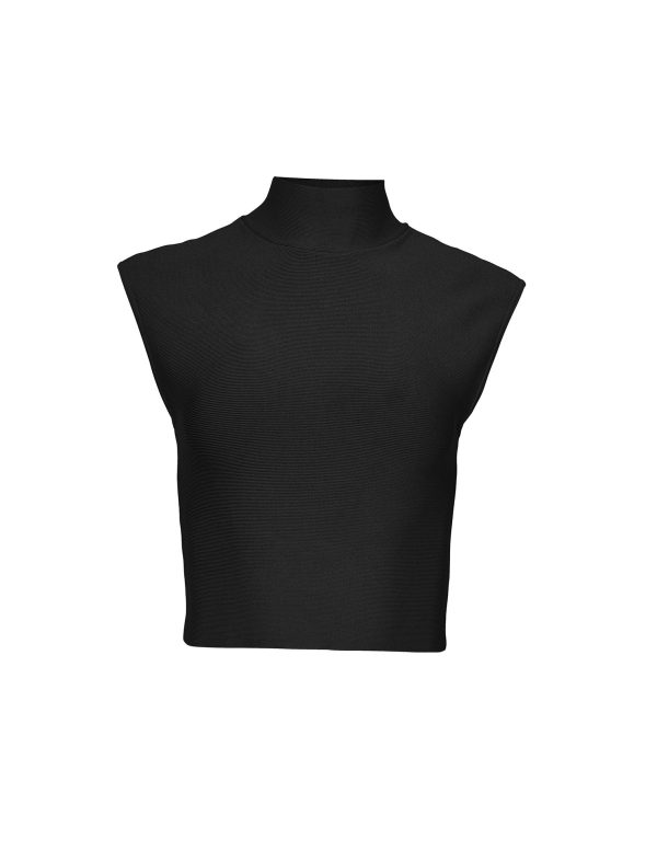 Bcbg Sleeveless Turtleneck Crop Top - Image 5