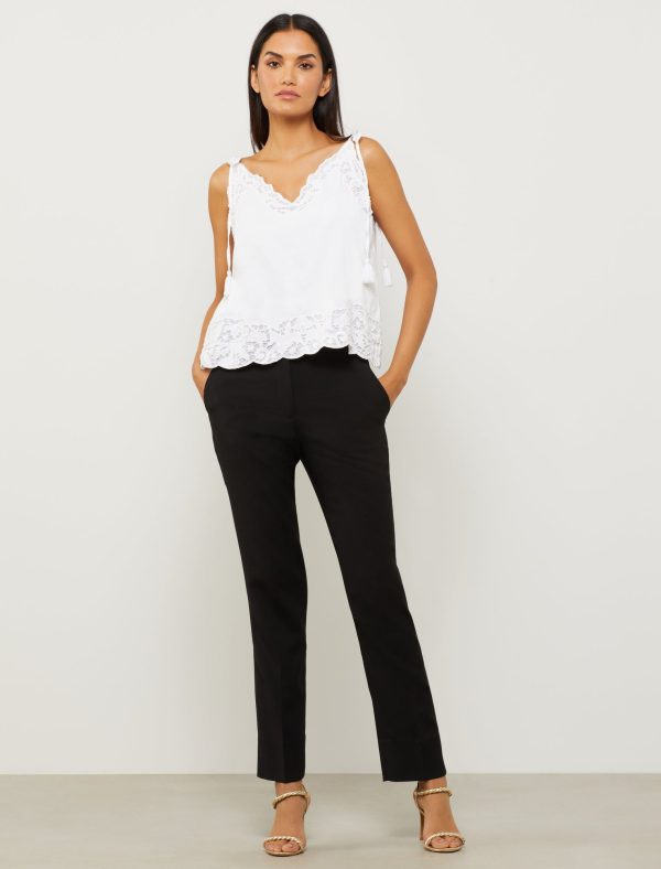 Bcbg Sleeveless V-Neck Top - Image 2