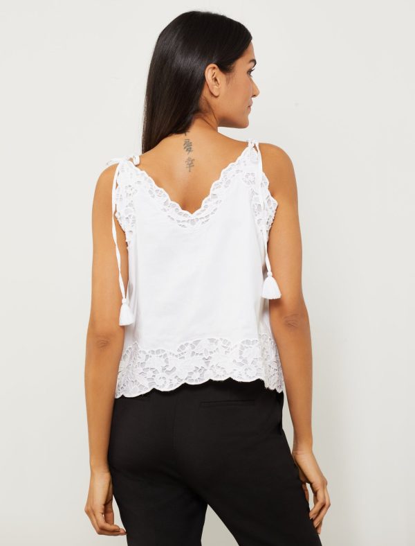 Bcbg Sleeveless V-Neck Top - Image 4