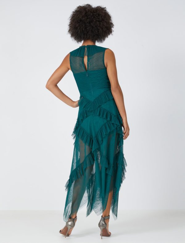 Bcbg Sophie Ruffled Evening Dress - Image 6