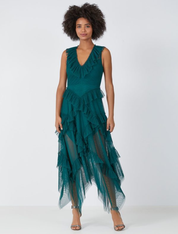 Bcbg Sophie Ruffled Evening Dress - Image 7