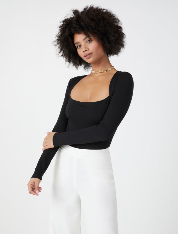 Bcbg Square Neck Bodysuit - Image 2