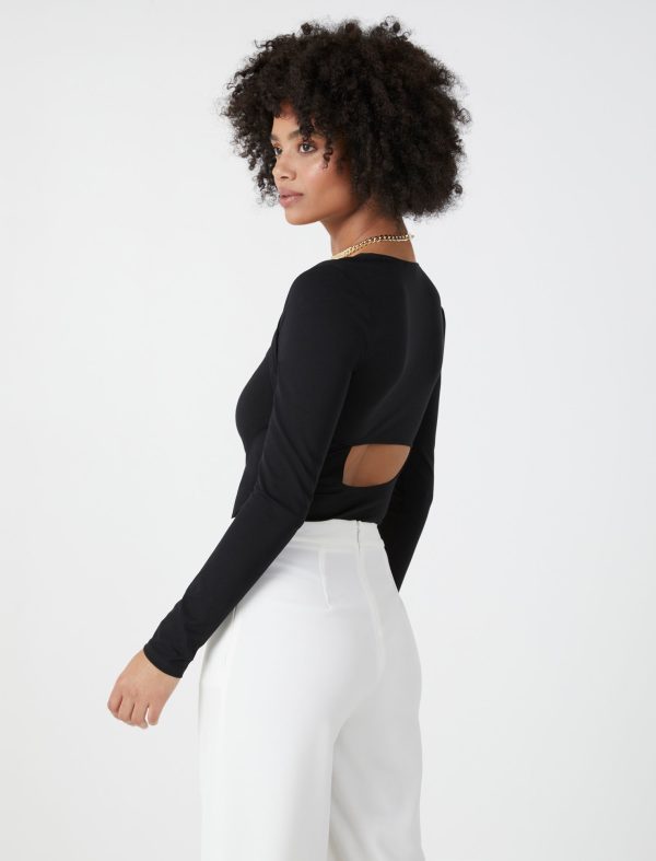 Bcbg Square Neck Bodysuit - Image 3