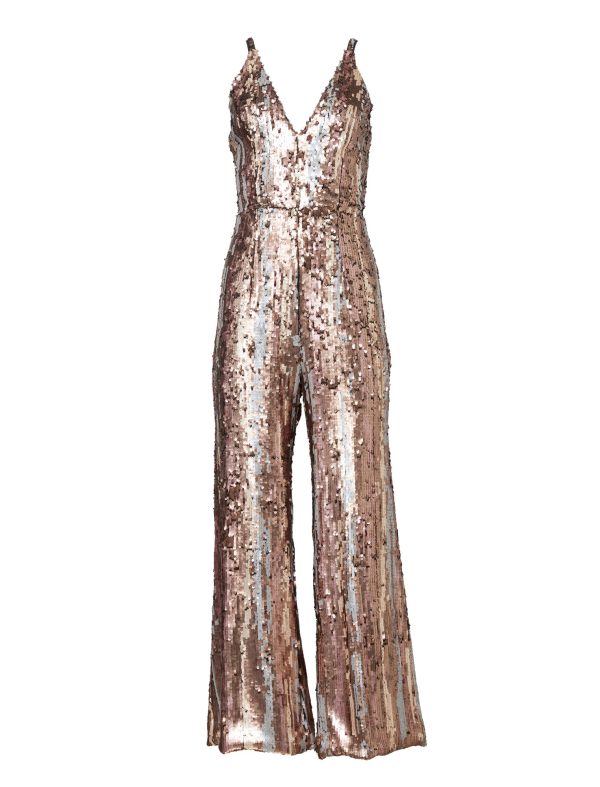 Bcbg Starling Sequin Jumpsuit - Image 7