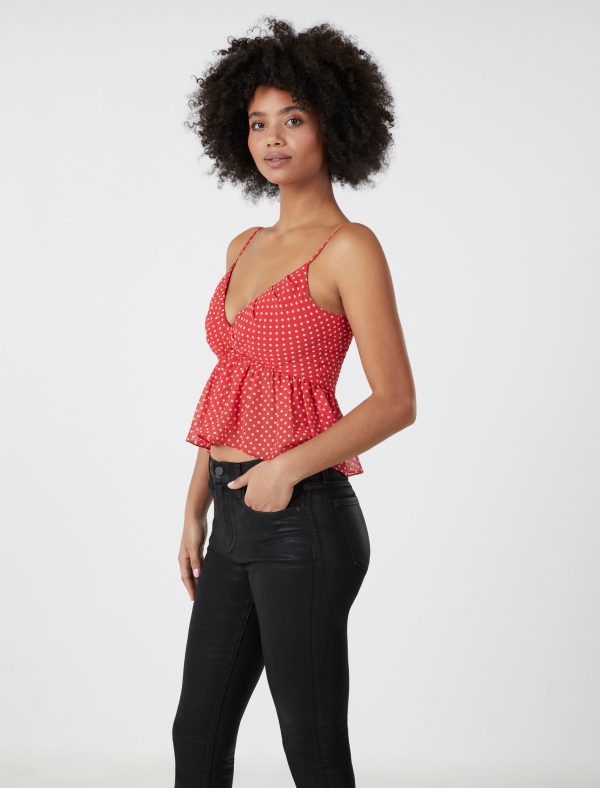 Bcbg Babydoll Peplum Top - Image 5