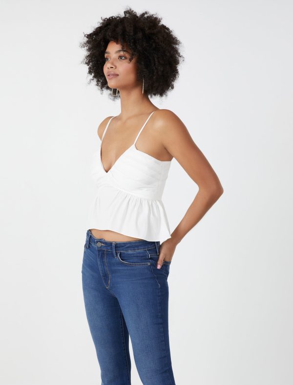 Bcbg Babydoll Peplum Top