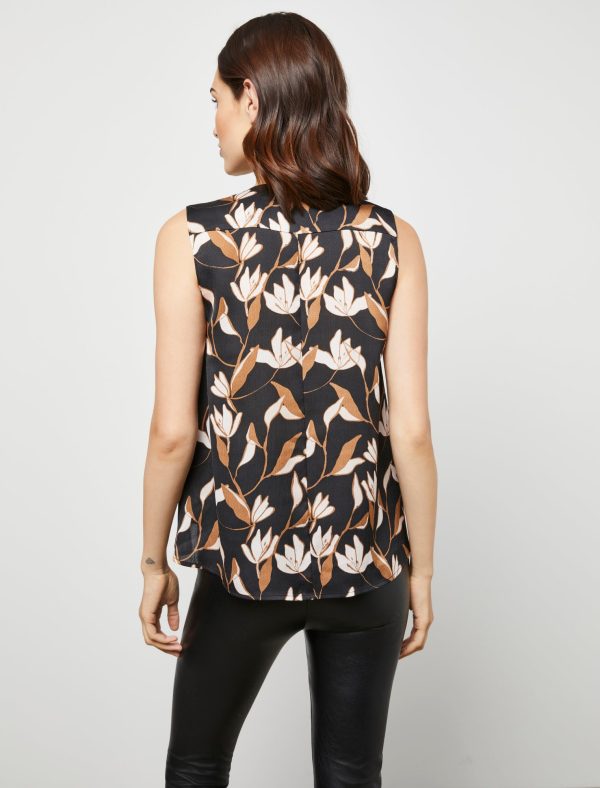 Bcbg Surplice Sleeveless Top - Image 4