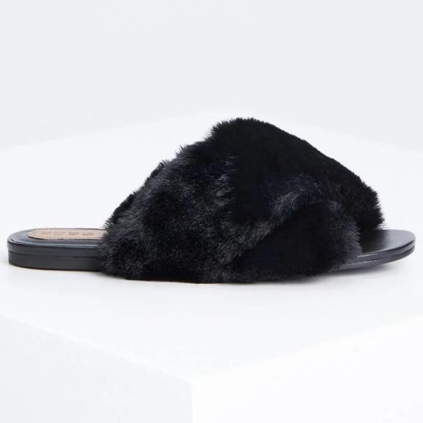 BCBG THEA SLIPPER - BLACK - Image 3