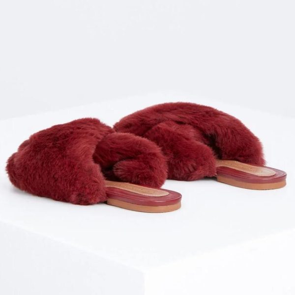 BCBG THEA SLIPPER - BURGUNDY - Image 2