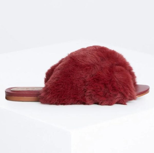 BCBG THEA SLIPPER - BURGUNDY - Image 3