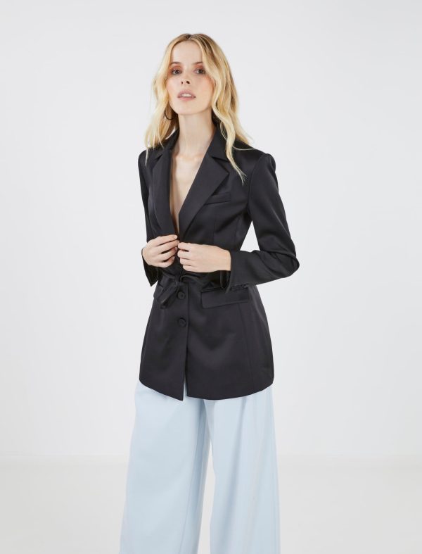 Bcbg Belle Satin Blazer - Image 15