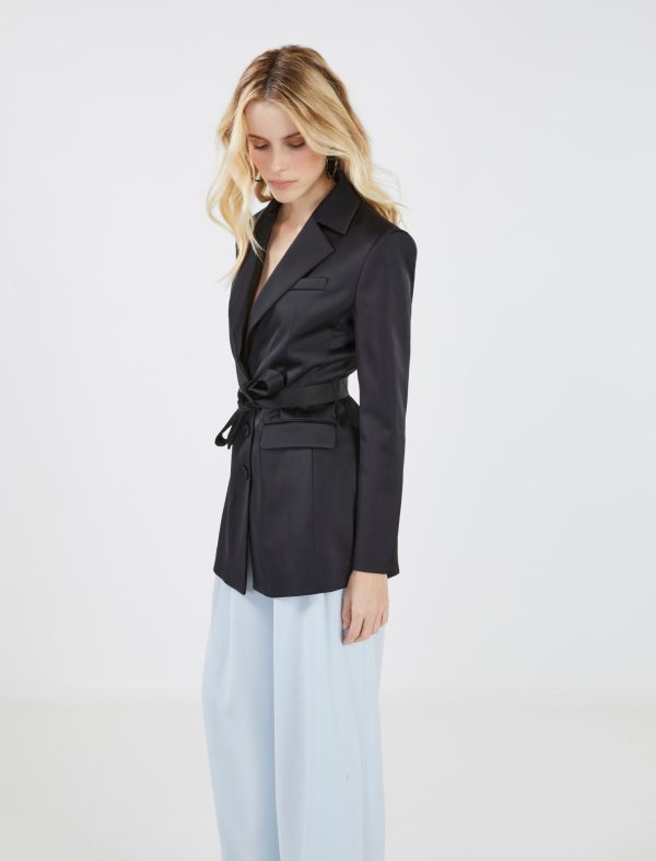 Bcbg Belle Satin Blazer - Image 19