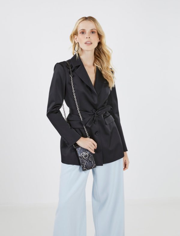 Bcbg Belle Satin Blazer - Image 32