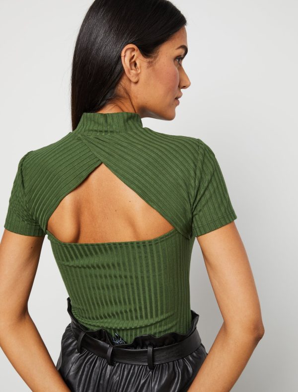 Bcbg Turtleneck Cutout Top - Image 7