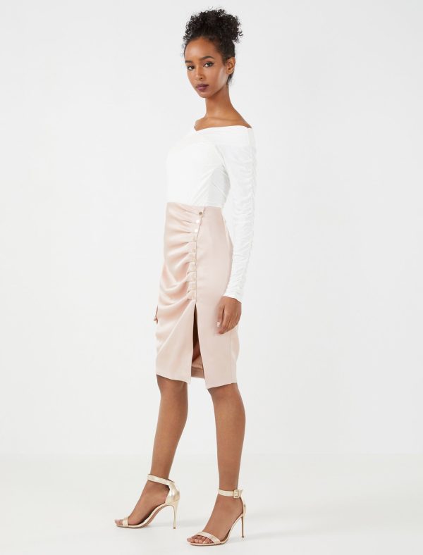 Bcbg Belle Satin Skirt - Image 13