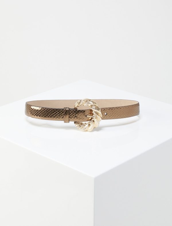 Bcbg Twisted C-Buckle Belt