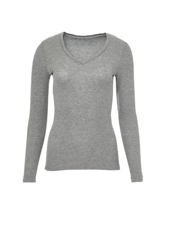 Bcbg V-Neck Long Sleeve Top - Image 13