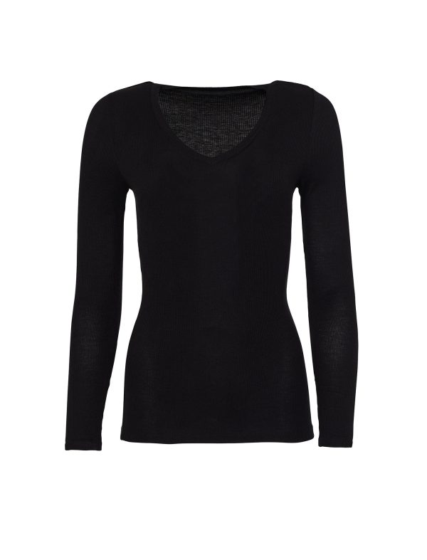 Bcbg V-Neck Long Sleeve Top - Image 11