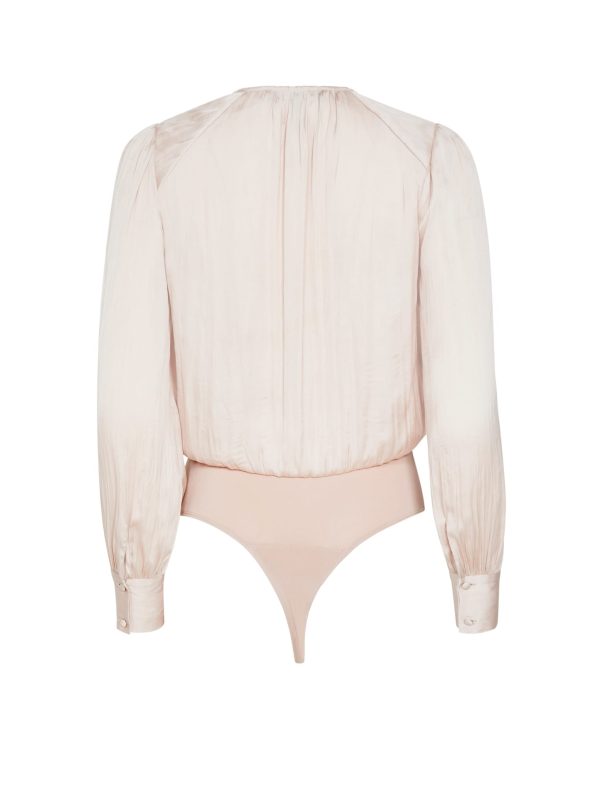 Bcbg V-Neck Satin Bodysuit - Image 21