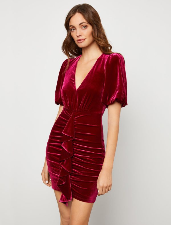 Bcbg Velvet Bodycon Dress - Image 2