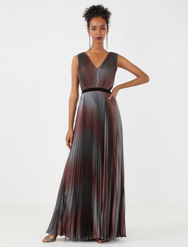 Bcbg Violet Foiled Evening Dress - Image 2