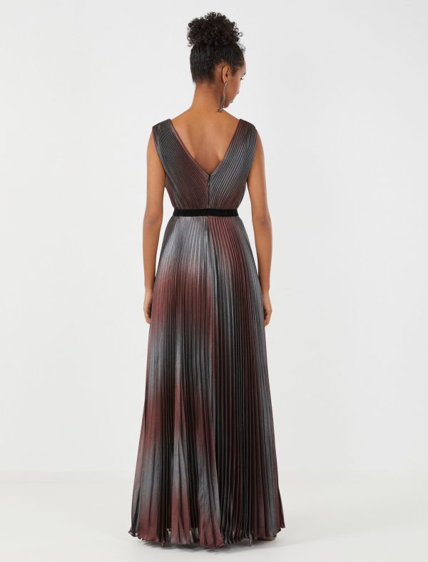 Bcbg Violet Foiled Evening Dress - Image 4