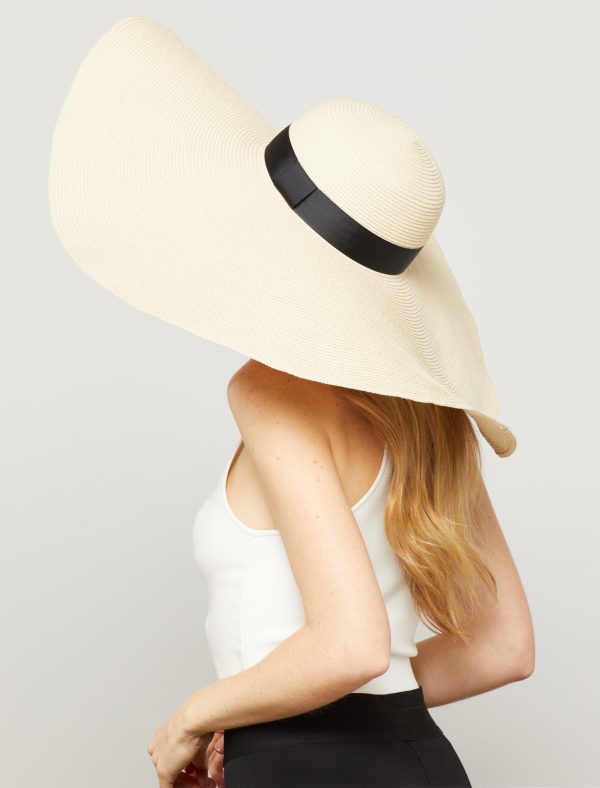 Bcbg Wide Brim Straw Floppy Hat - Image 8