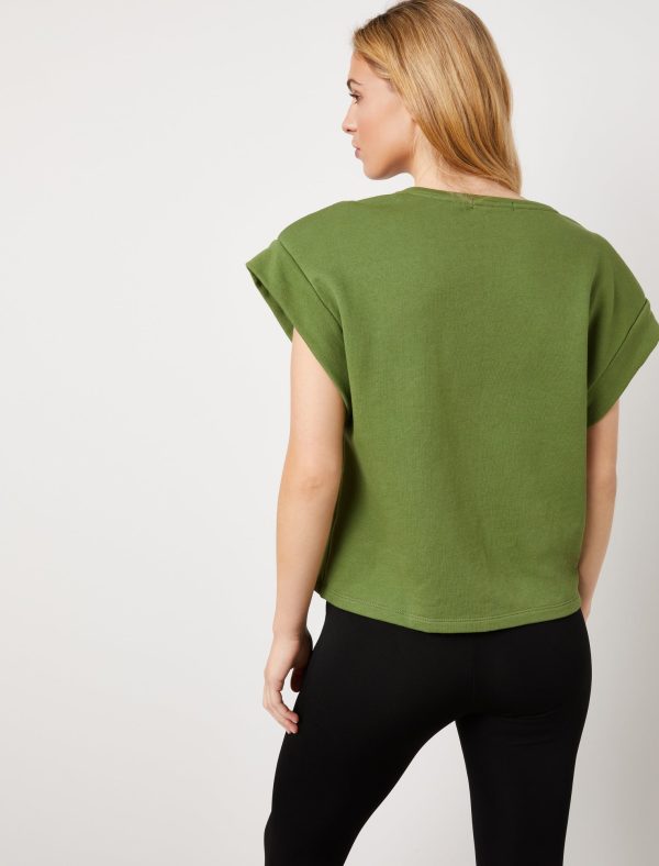 Bcbg Wide Dolman Sleeve Tee - Image 4