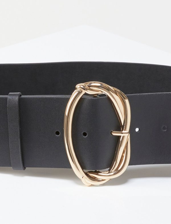 Bcbg Wide Twisted Buckle Belt - Image 2