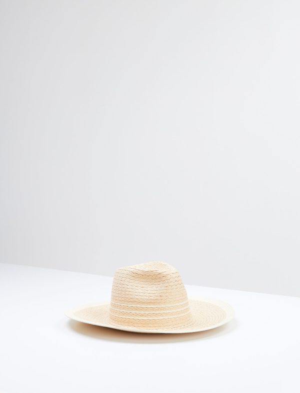 Bcbg Wide-Brim Straw Boater Hat - Image 2