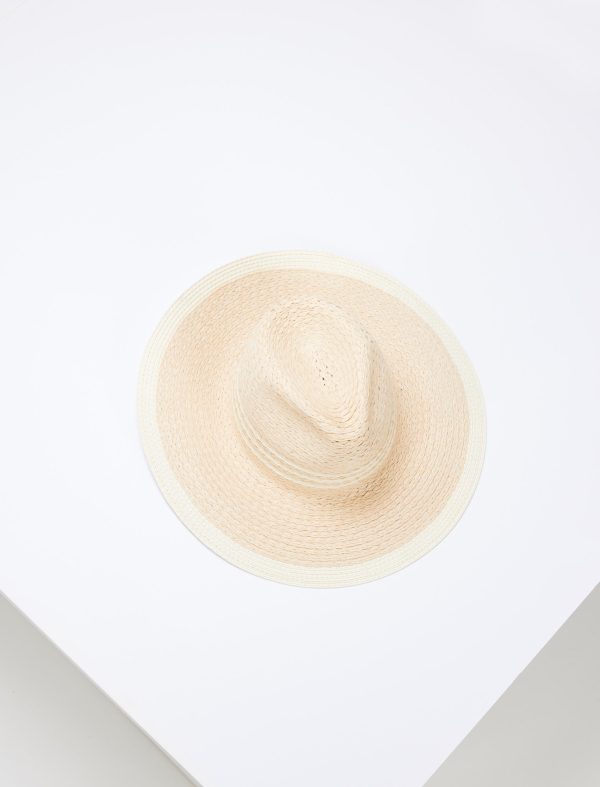 Bcbg Wide-Brim Straw Boater Hat - Image 3