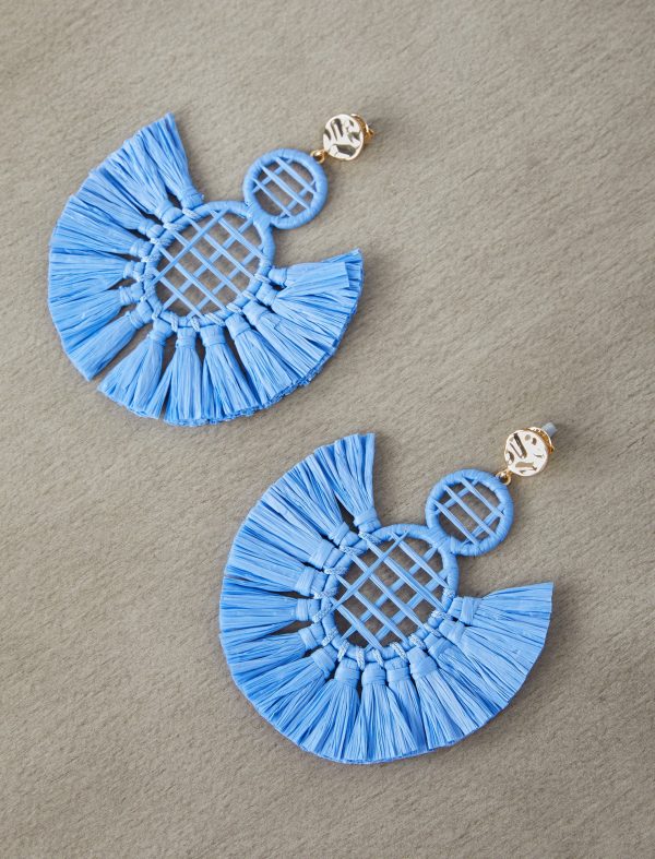 Bcbg Woven Fringe Drop Earrings - Image 5