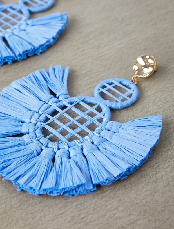 Bcbg Woven Fringe Drop Earrings - Image 8