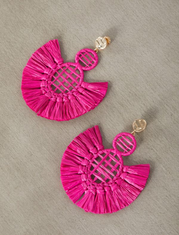 Bcbg Woven Fringe Drop Earrings - Image 13