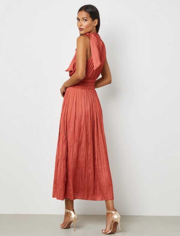 BCBG XENIA SLEEVELESS DRESS - TANDORI SPICE - Image 4