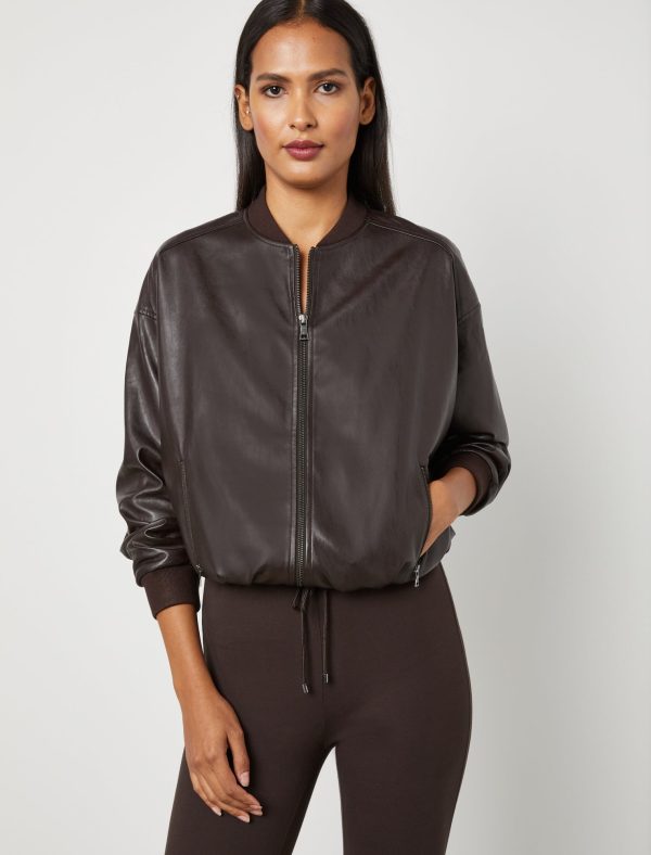 Bcbg Zip-Up Bomber Jacket