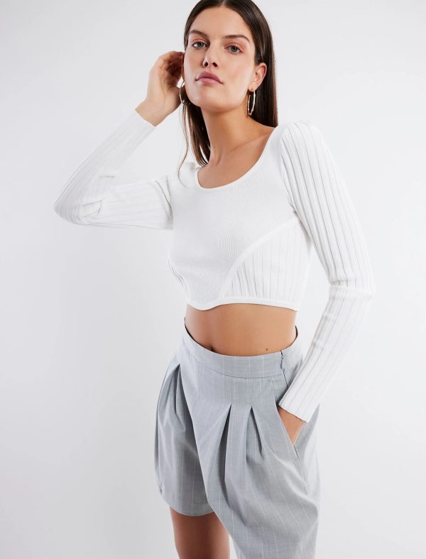 FEELTA LAVERNE OVERSIZED TROUSER - LT. HEATHER GREY - Image 5