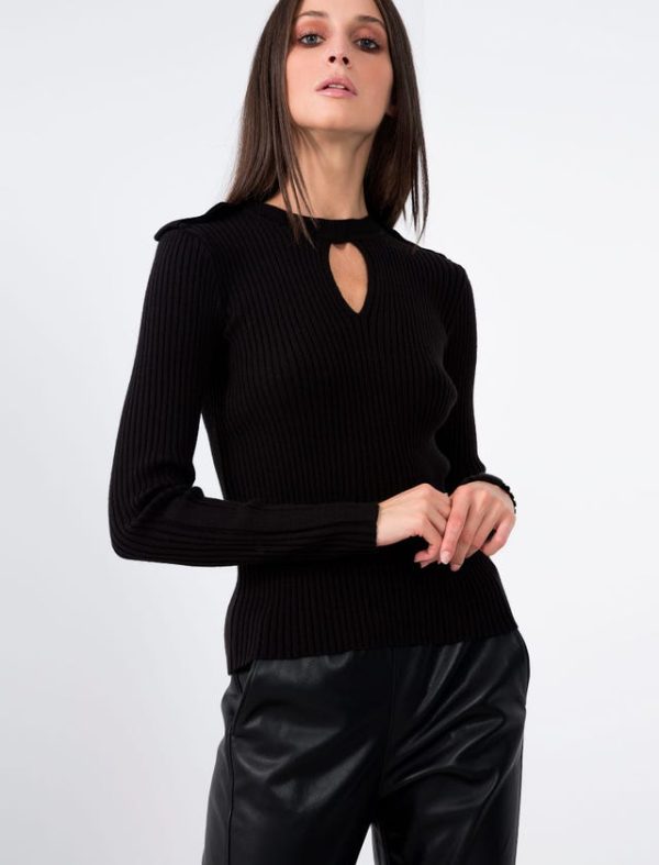 Bcbg CROPPED KNITWEAR TOP - Image 5