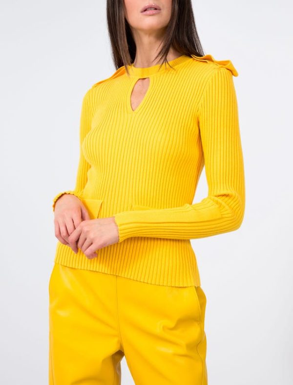 Bcbg CROPPED KNITWEAR TOP - Image 5