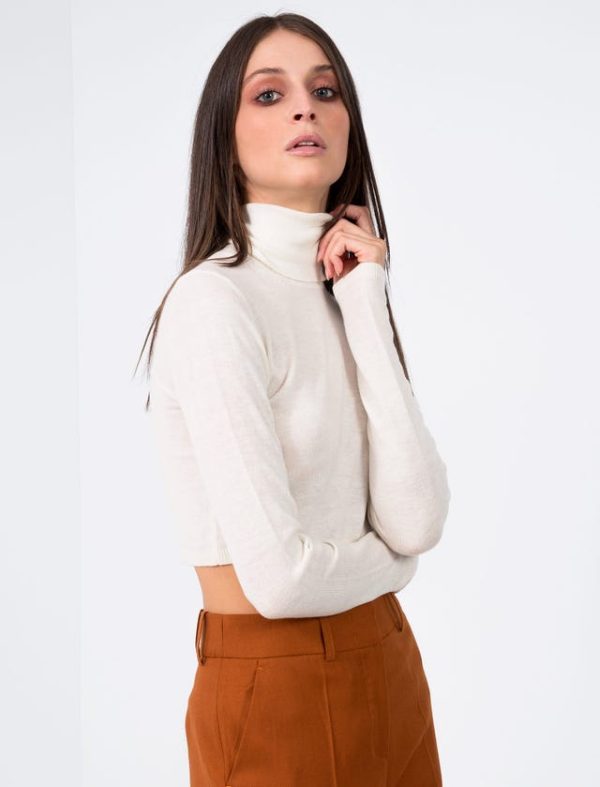 Bcbg KNITWEAR CROPPED TOP - Image 4